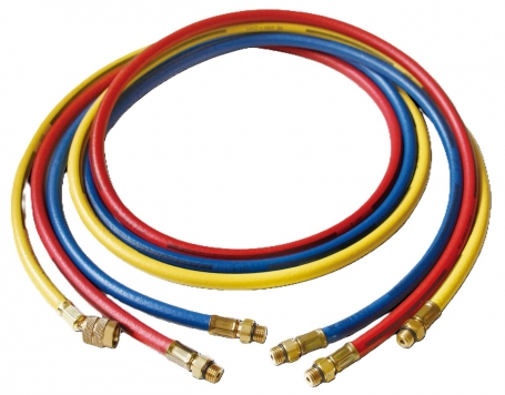 charging Hose(1234yf)12mm M x 1/2 acme FM(yellow)，12mm M x 12mm (blue&red)