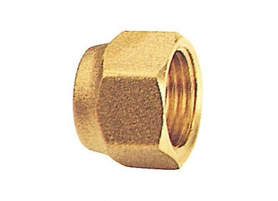 Forged brass nut