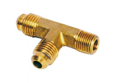Branch tee flare connector